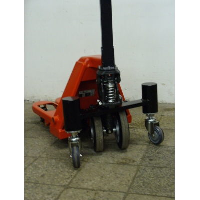 NV 23 Pallet Truck with Swivels inside the Bracket