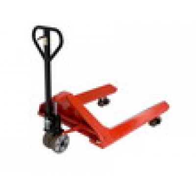 NV 23 Rear Carrying Pallet Truck with Bevelled Forks